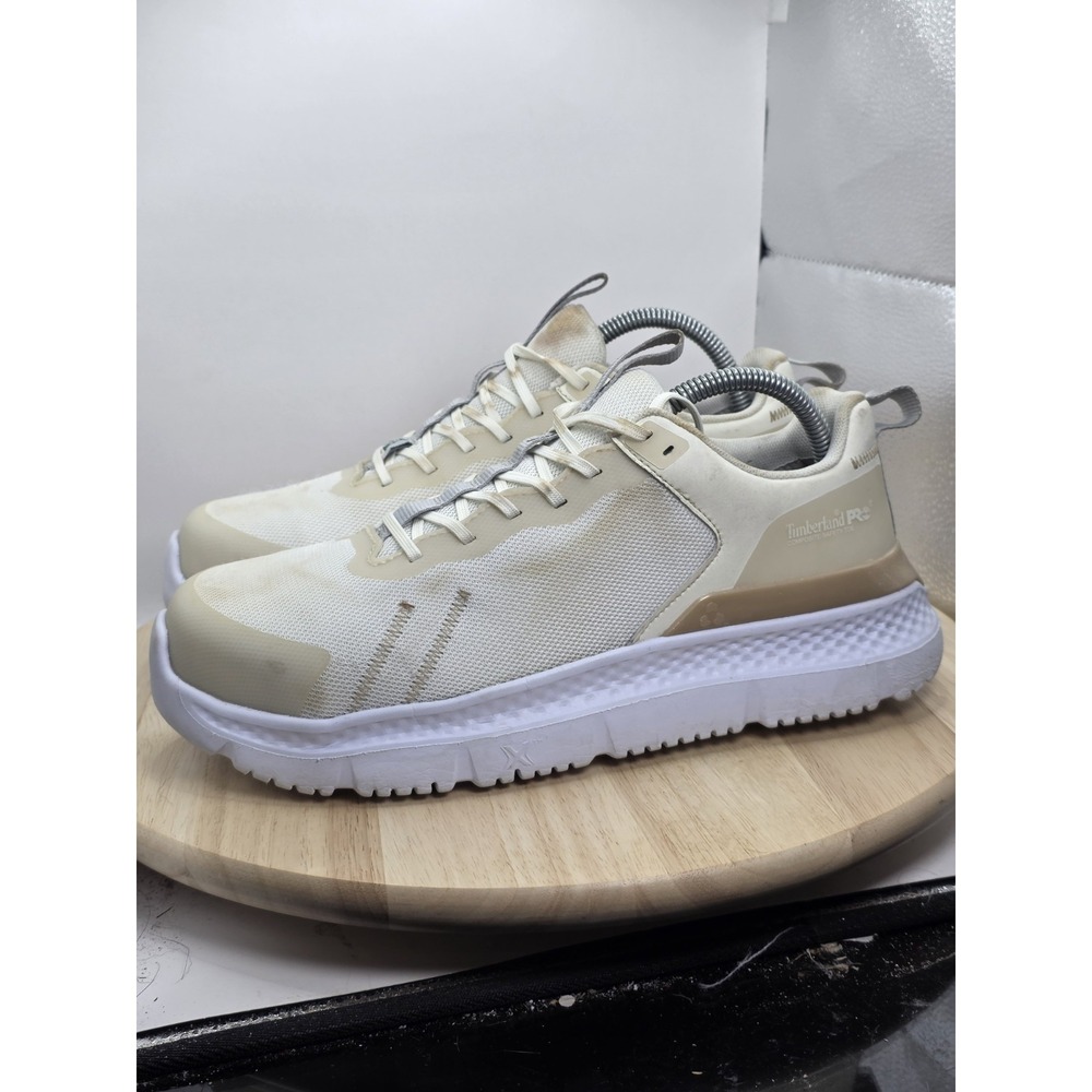 Women's Size 10 - Timberland PRO Low Sentra CTCP‎ Safety Work Shoes A5SSU White